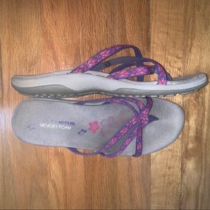 Skechers Slide On Sandals Size 8